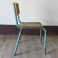 Clearance Pamono Industrial Stackable Children's Chair from Delagrave, 1950s