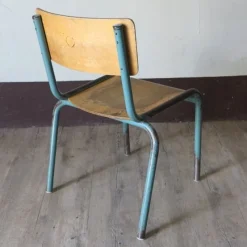 Clearance Pamono Industrial Stackable Children's Chair from Delagrave, 1950s