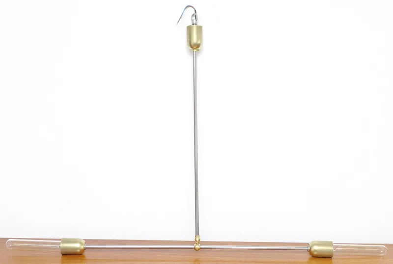 New Pamono Industrial Steel & Brass Modern Pendant Lamp from Balance Lamp