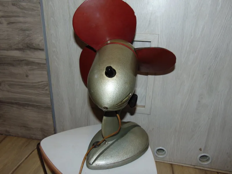 Outlet Pamono Industrial Table Fan, 1969