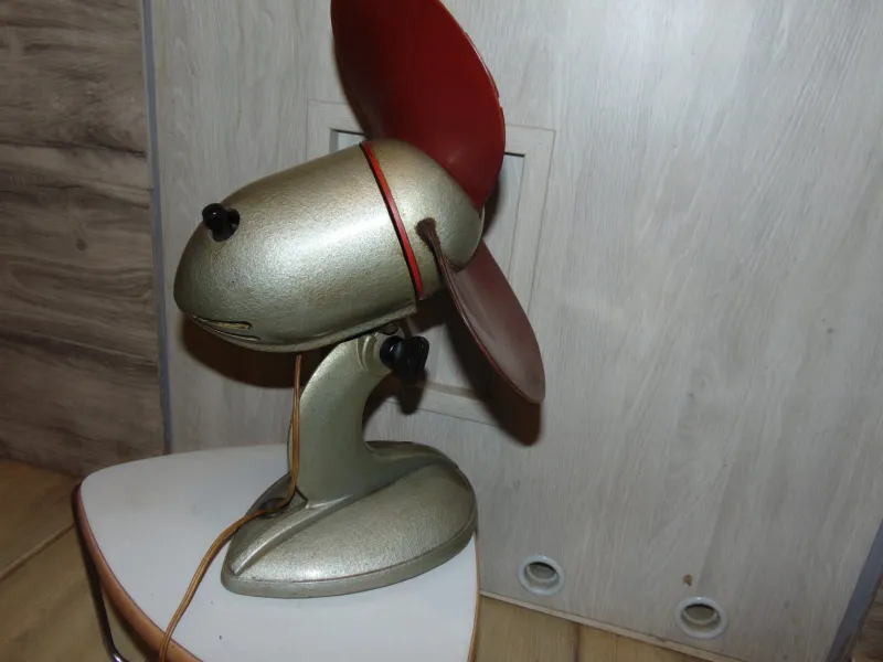 Outlet Pamono Industrial Table Fan, 1969