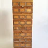 Clearance Pamono Industrial Wooden Storage Box, 1920s