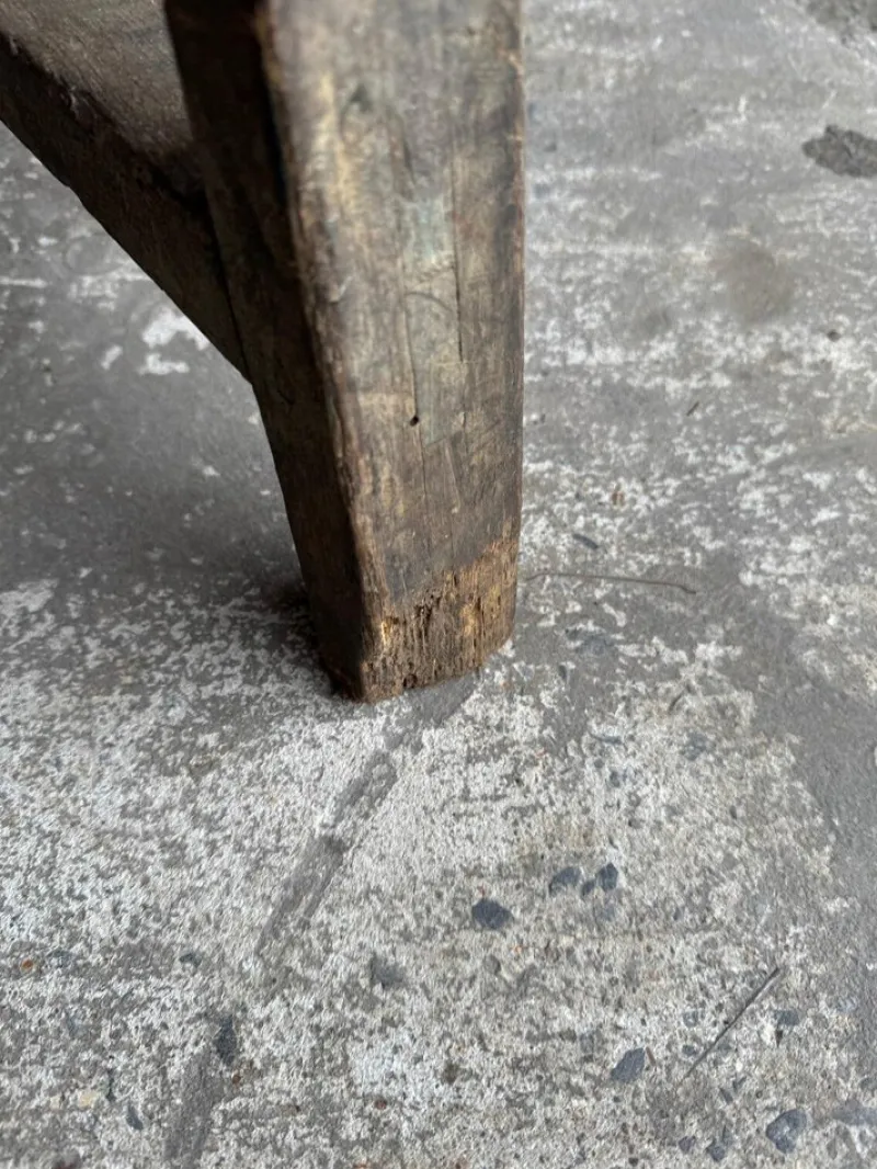 Outlet Pamono Industrial Wooden Trestles, 1940s, Set of 2