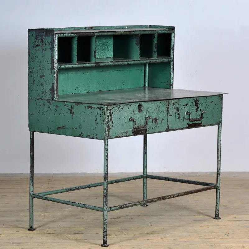 Pamono Industrial Work Table, 1965> Worktables & Workbenches