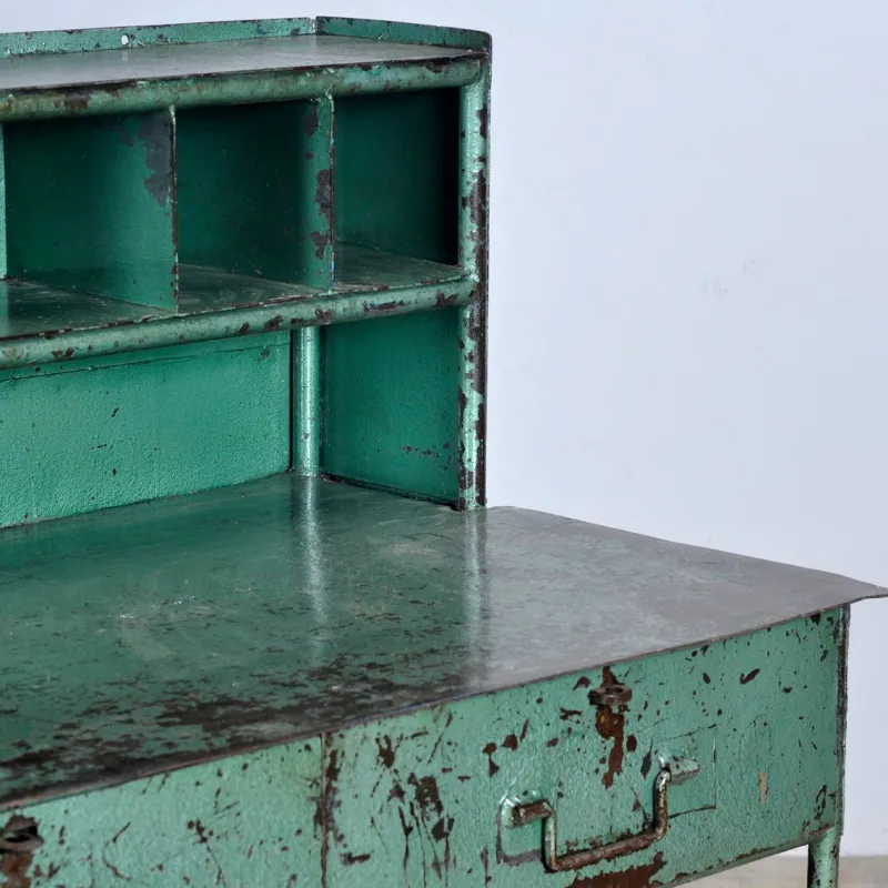 Pamono Industrial Work Table, 1965> Worktables & Workbenches