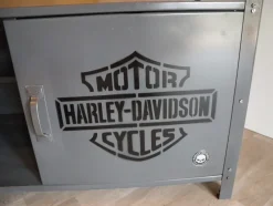 Pamono Industrial Workbench with Harley Davidson Airbrush><noscript><img width=