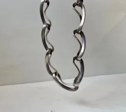 Pamono Infinity Silver Necklace from Georg Jensen, 2000s