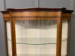 Pamono Inlaid Mahogany Display Cabinet from Maple & Co., 1900><noscript><img width=