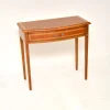 Pamono Inlaid Walnut Console or Side Table, 1950s> Console Tables