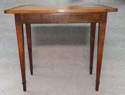 Outlet Pamono Inlaid Wood Folding Game Table, 18th Century