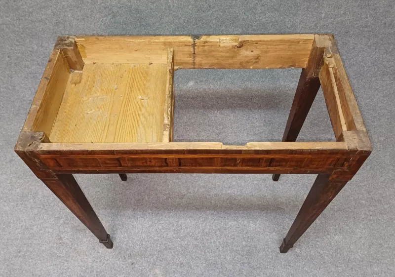 Outlet Pamono Inlaid Wood Folding Game Table, 18th Century