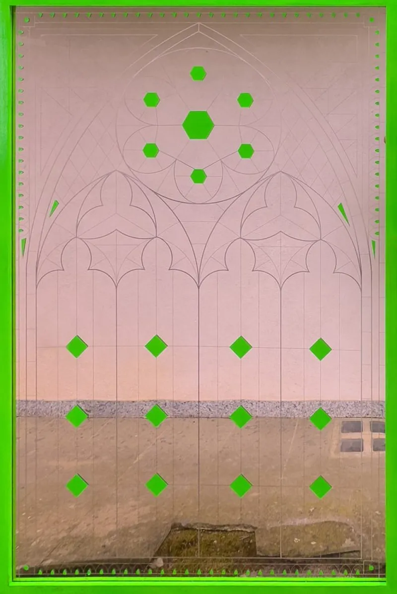 New Pamono Inside/Outside?, 2025, Giuseppe Castellano for GC Light Italia, Acrylic