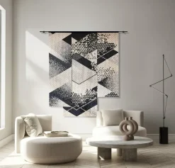 Pamono Intarsia Wall-Hanging by Elisa Strozyk, Set of 3> Decorative Objects