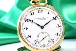 Pamono International Watch Gold Pocket Watch><noscript><img width=