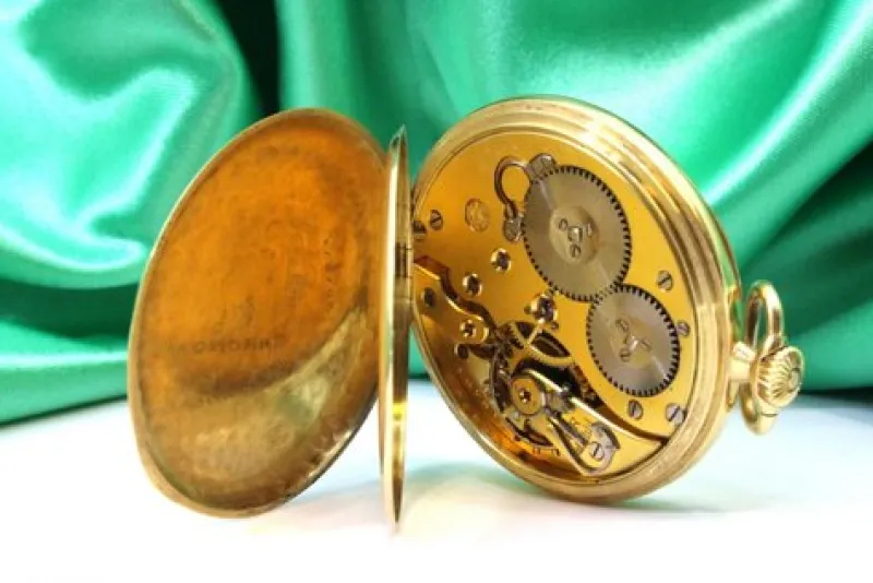 Pamono International Watch Gold Pocket Watch> Watches