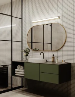 Pamono IP Metrop 325 Satin Graphite Wall Light by Emilie Cathelineau><noscript><img width=