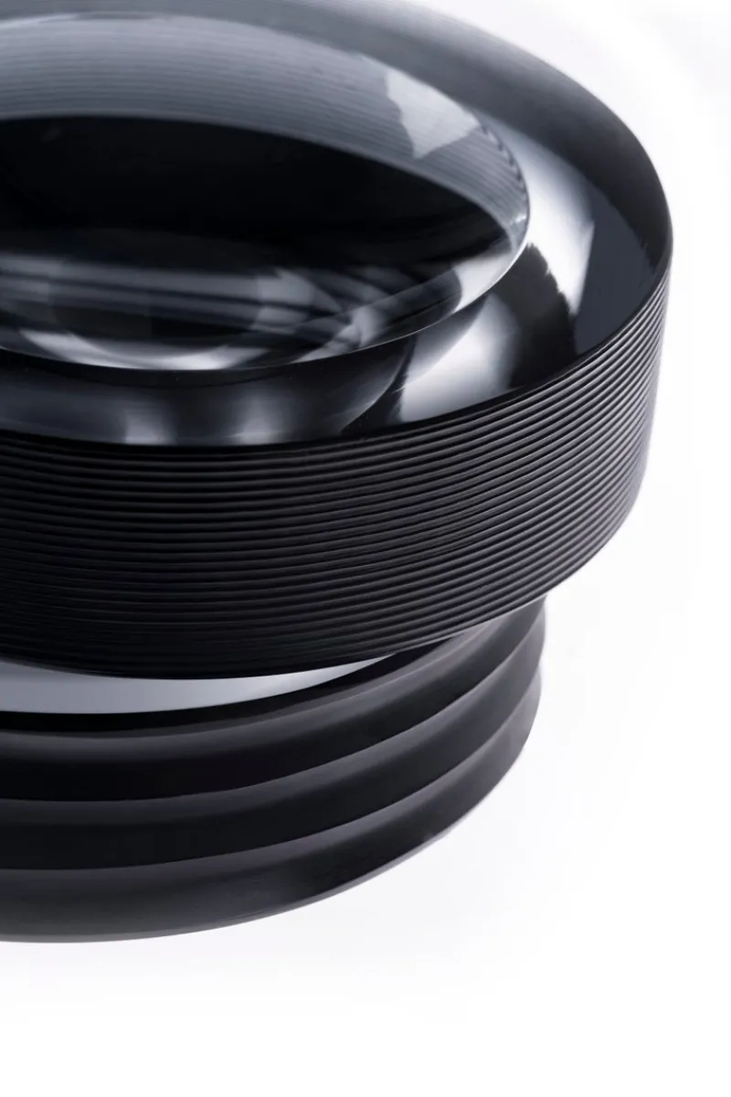 Pamono Iride Stripe Ashtray by Federico Peri for Purho Murano> Ashtrays & Catchalls