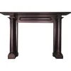 Pamono Irish Regency Black Kilkenny Marble Fireplace, 1800