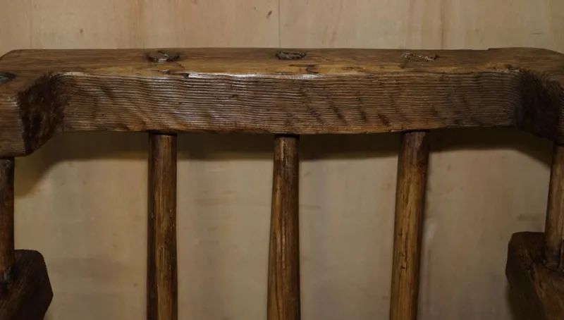 Pamono Irish Rocking Armchair in Timber, 1820s> Rocking Chairs