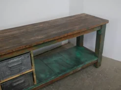 Pamono Iron and Fir Countertop Counter, 1950s><noscript><img width=