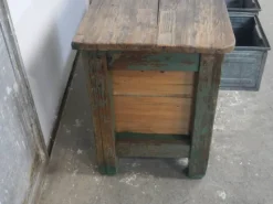 Pamono Iron and Fir Countertop Counter, 1950s><noscript><img width=