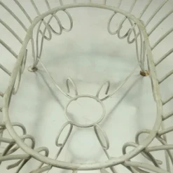 Pamono Iron and Glass Garden Table, 1960s><noscript><img width=