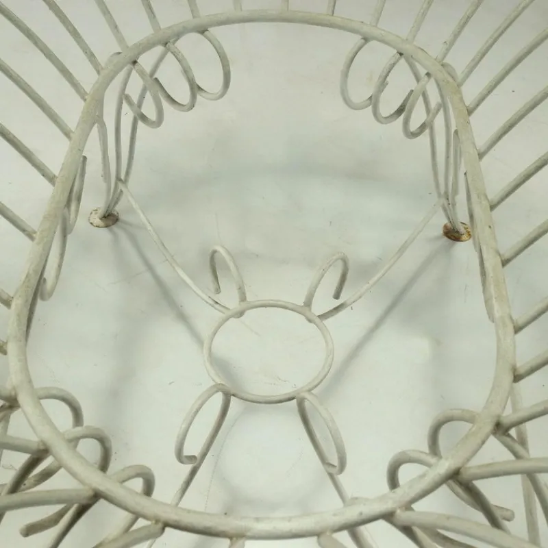 Pamono Iron and Glass Garden Table, 1960s> Garden Tables