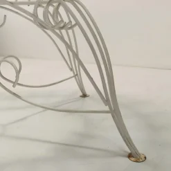 Pamono Iron and Glass Garden Table, 1960s><noscript><img width=