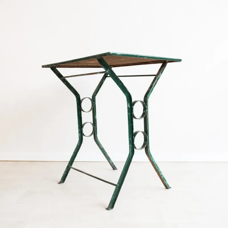 Pamono Iron Garden Table, 1950s> Garden Tables