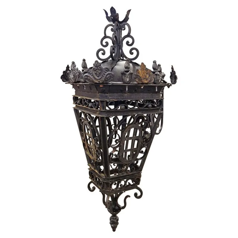 Pamono Iron Lanterns, Set of 2> Garden Lighting