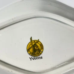 Pamono Ironstone Yvonne Dish from Orchies, Early 20th Century><noscript><img width=