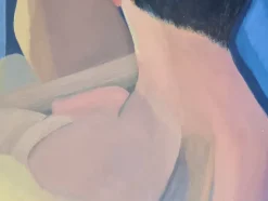 Best Pamono Isabelle Pardoe, Large Colorful Cubist Nude, 2000s, Oil on Canvas