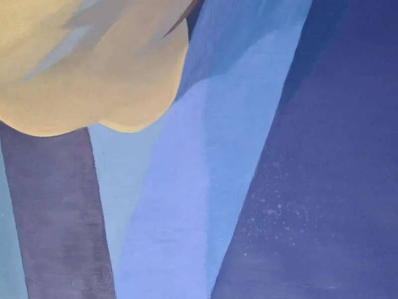 Best Pamono Isabelle Pardoe, Large Colorful Cubist Nude, 2000s, Oil on Canvas