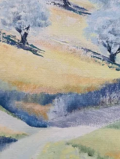 Pamono Isabelle Pardoe, The Olive Trees Landscape, 2000s, Oil on Canvas><noscript><img width=