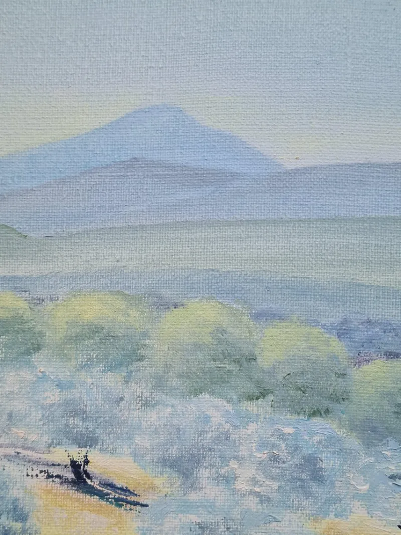 Pamono Isabelle Pardoe, The Olive Trees Landscape, 2000s, Oil on Canvas> Painting