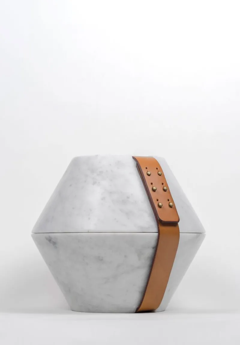 Pamono Istanti Inclusi Clessidra Container by Gumdesign for La Casa di Pietra> Trunks, Crates & Baskets