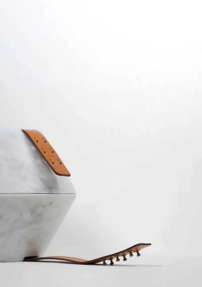 Pamono Istanti Inclusi Clessidra Container by Gumdesign for La Casa di Pietra> Trunks, Crates & Baskets