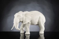 New Pamono Italian African Ceramic Father Elephant Sculpture by VG Design and Laboratory Department