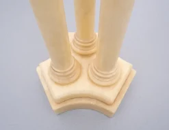 Pamono Italian Alabaster Pedestal, 1960s> Pedestals And Columns