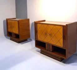 Sale Pamono Italian Art Deco Cabinets attributed to Osvaldo Borsani, 1940s, Set of 2