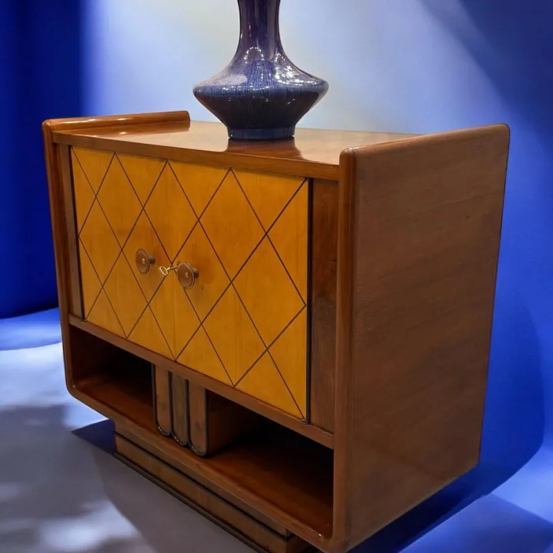 Sale Pamono Italian Art Deco Cabinets attributed to Osvaldo Borsani, 1940s, Set of 2
