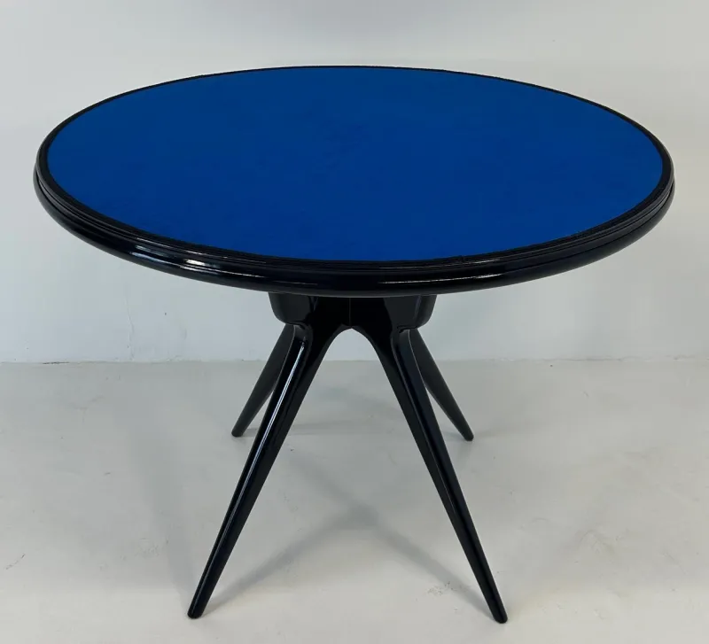 Pamono Italian Art Deco Cards and Chess Play Table, 1950s