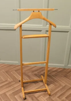Sale Pamono Italian Art Deco Gentleman's Standing Valet or Suit Hanger, 1960