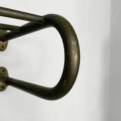Online Pamono Italian Art Deco Metal Wall Coat Rack, 1930s