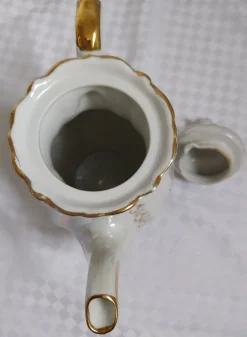 Pamono Italian Art Deco Tea Service Set in Porcelain, 1950s, Set of 19><noscript><img width=