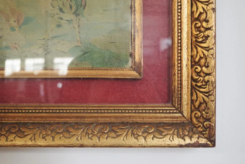 Online Pamono Italian Artist, Painting, 1920s, Framed
