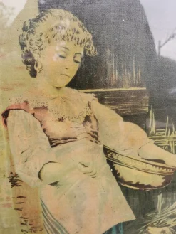 Online Pamono Italian Artist, Painting, 1920s, Framed
