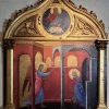 Pamono Italian Artist, Renaissance Style Annunciation, Tempera on Giltwood Panel> Old Masters