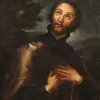 Clearance Pamono Italian Artist, Saint Roch, 1680, Oil on Canvas