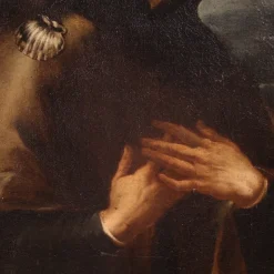 Clearance Pamono Italian Artist, Saint Roch, 1680, Oil on Canvas